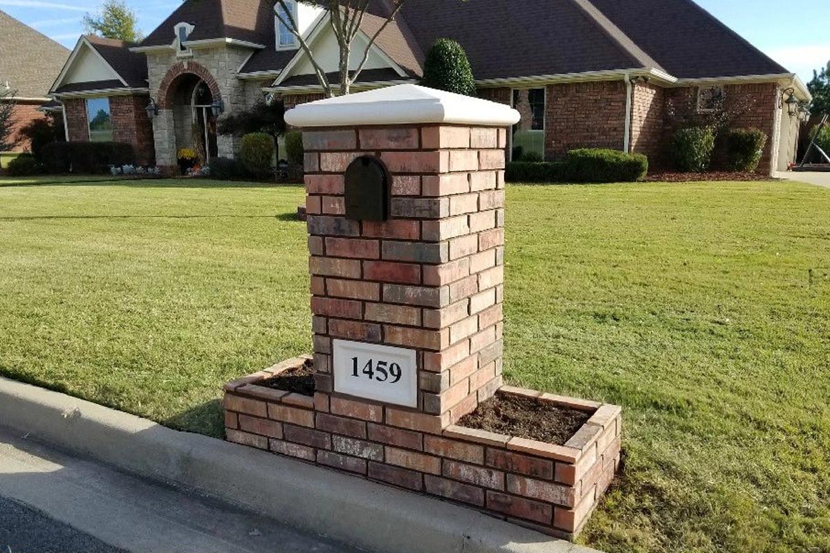 Custom Mailboxes in Nashville Brick Mailbox Construction
